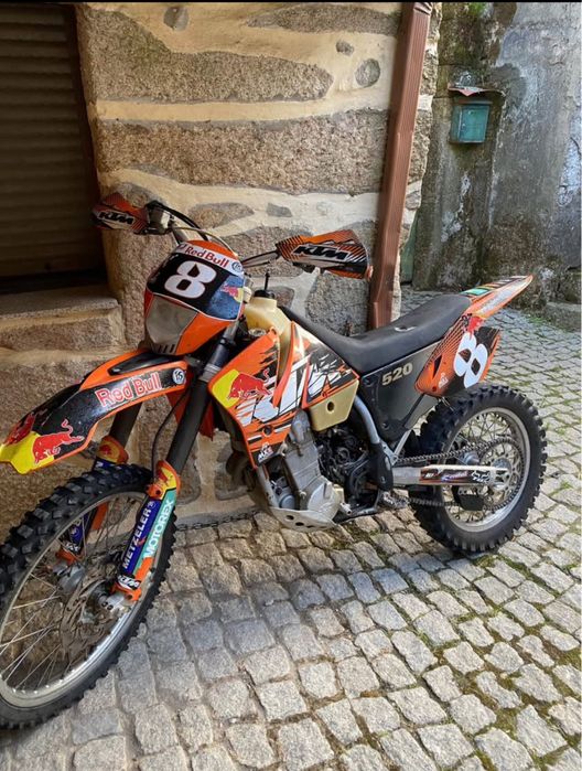 Ktm 520 exc com documentos