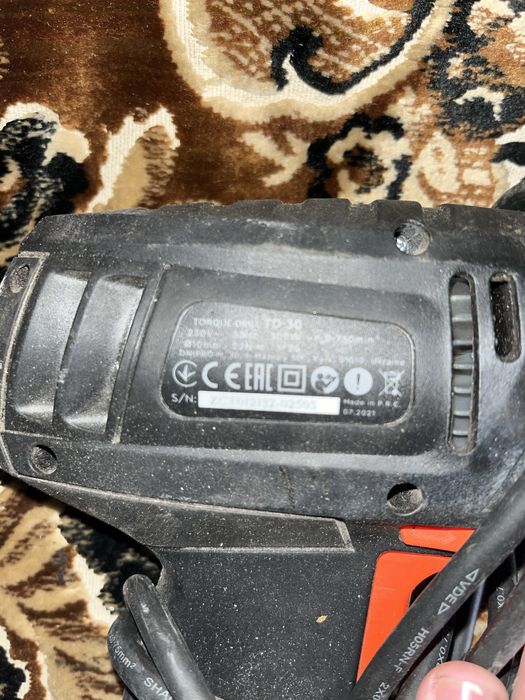 Мережевий шуруповерт Dnipro-M TD30