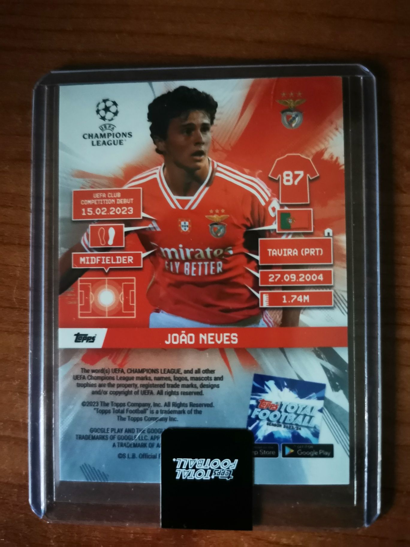 João Neves topps