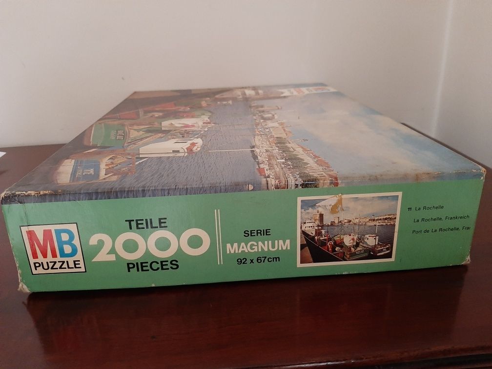 Puzzle MB de 2000 peças - La Rochelle