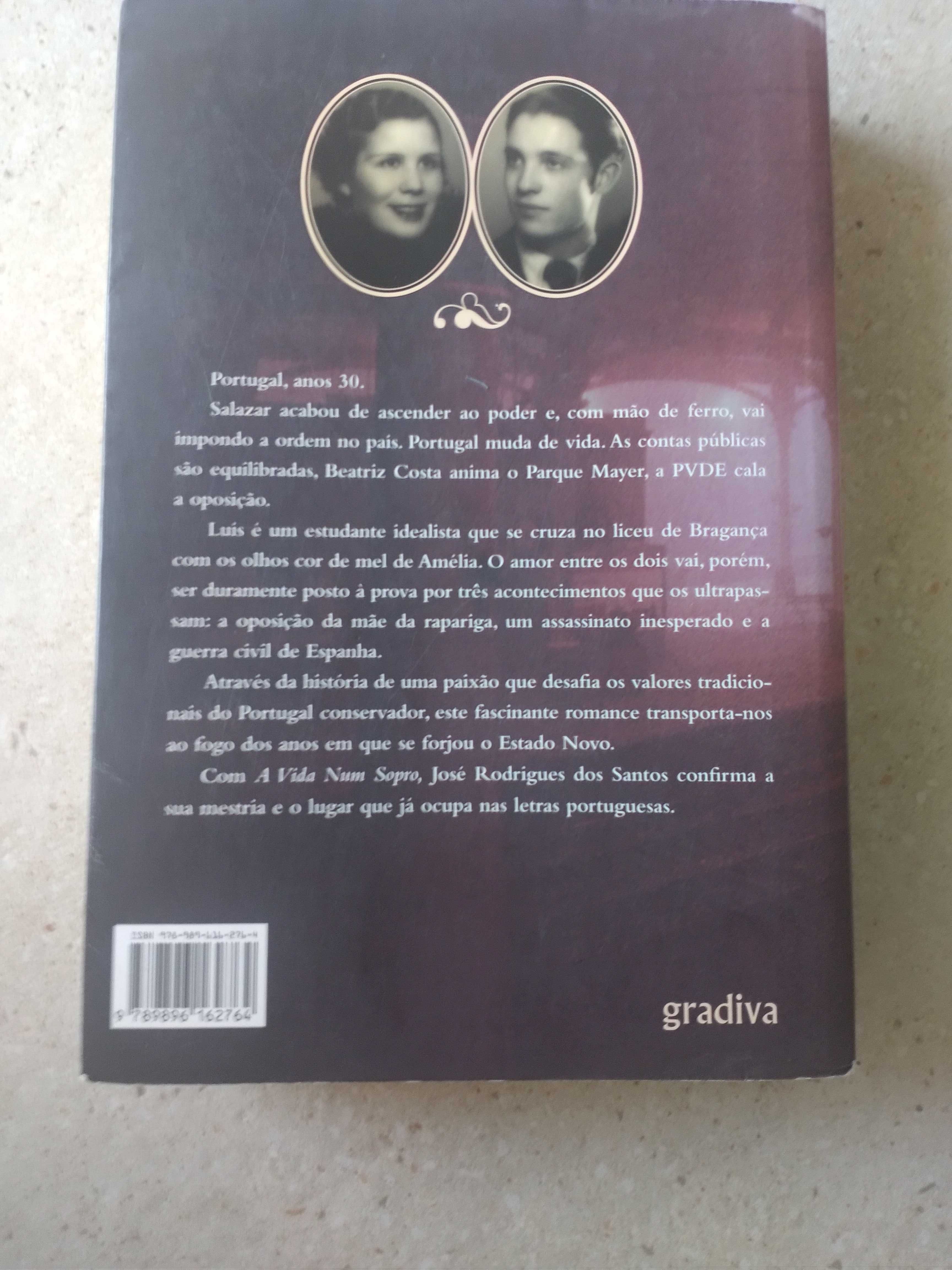 Livro: a Vida num sopro