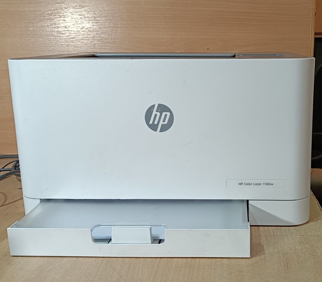 Б/В Принтер HP Color Laser 150nw /Прошитий/ Заправлені картриджі