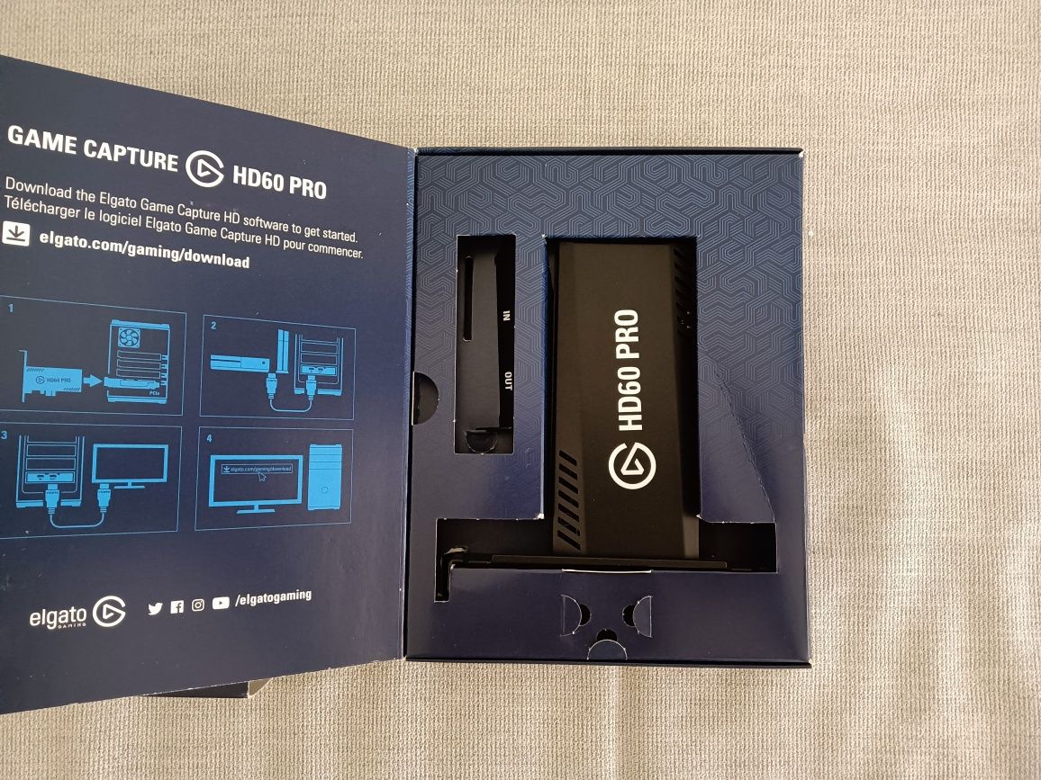 Elgato placa de captura HD60 Pro