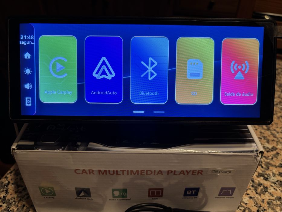 Monitor carplay android auto