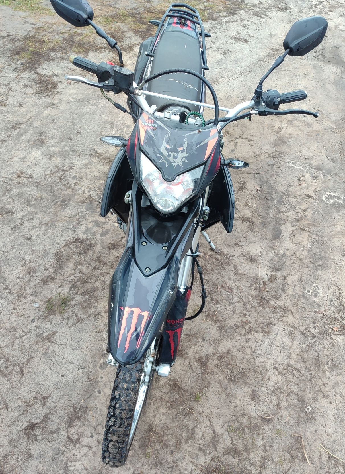 Запчастини Loncin sx2 lx250gy-3 ( лось )