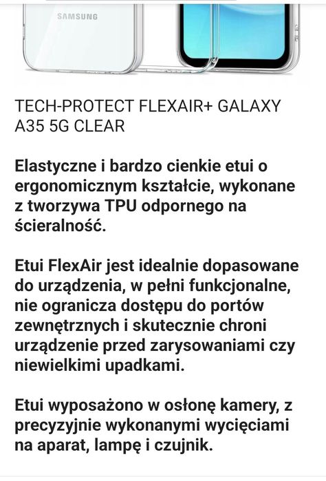 Etui Samsung Galaxy A35