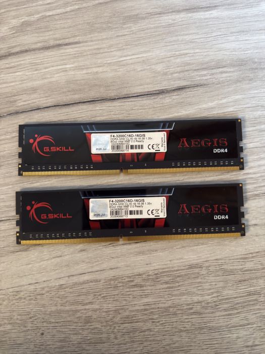 GSkill Aegis 16Gb (2x8Gb) ddr4 3200mhz cl16