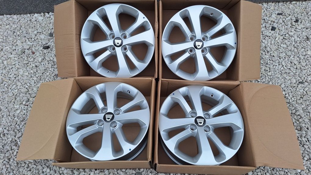 Nowe Alufelgi 4x100 R16 Dacia Sandero Lodgy Dokker Renault Clio Captur