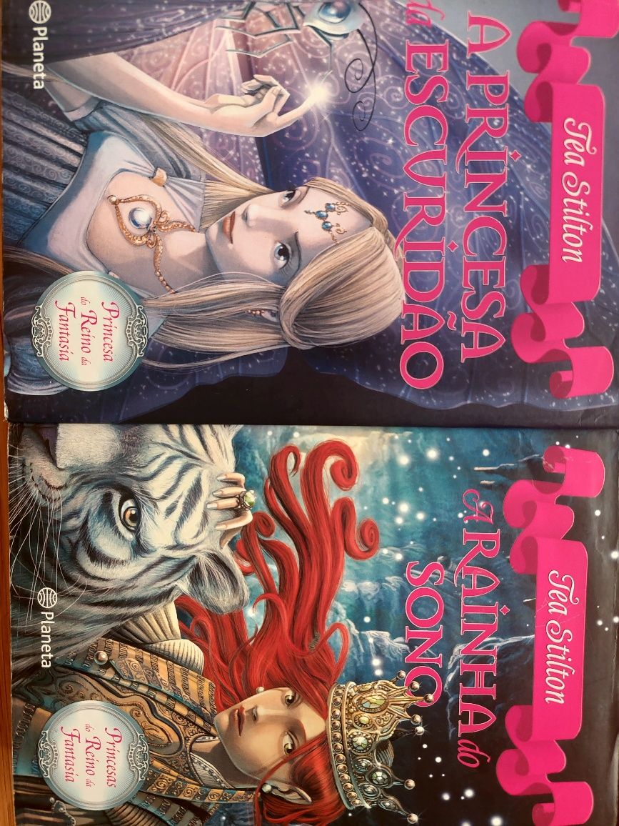 Livros Princesas do Reino da Fantasia- Tea Stilton