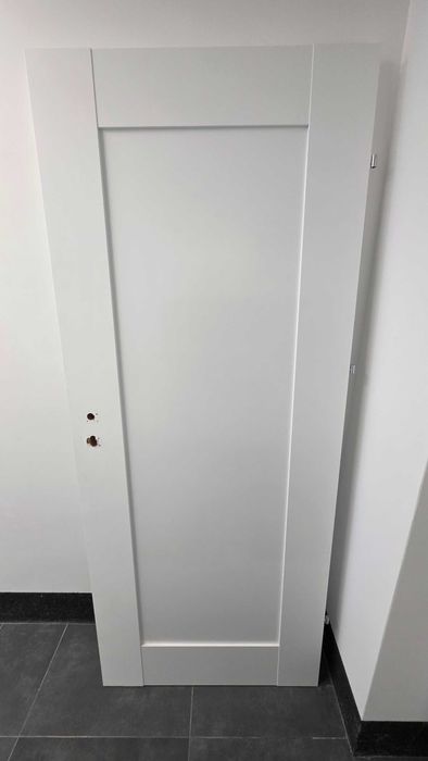 Drzwi DRE Estra 5 prawe, 80cm, biały mat