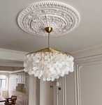 Muszlowa lampa francuska