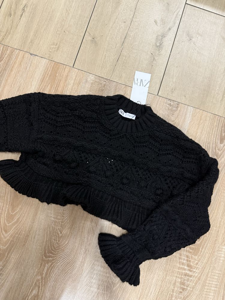 Sweter sweterek crop top