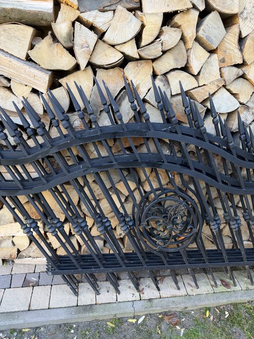 Ogrodzenie kute, silide recznie robione