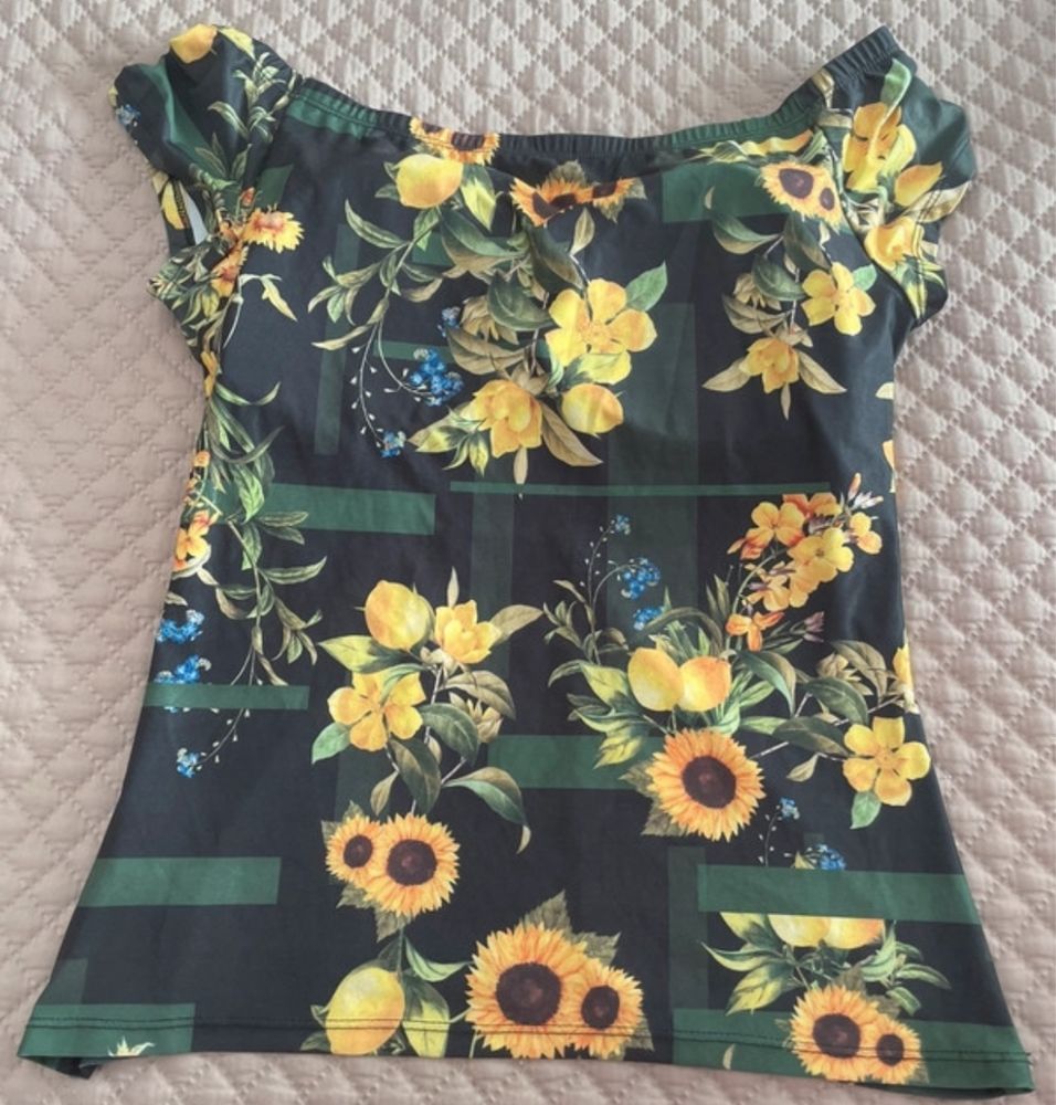 T-shirt de flores