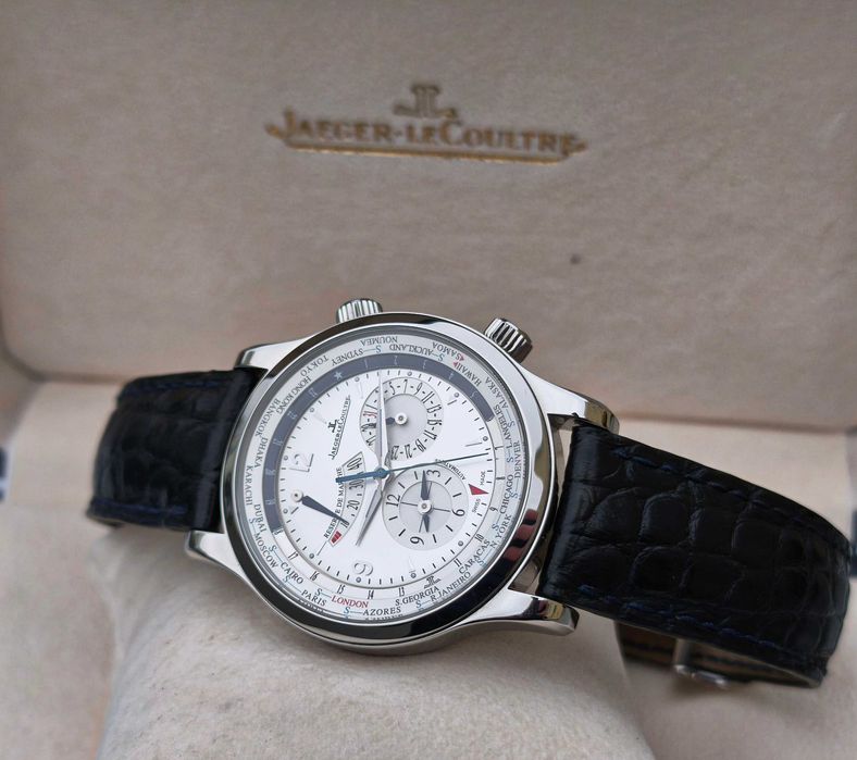 Jaeger LeCoultre Master Geographic World Automatic Swiss + Service GLC