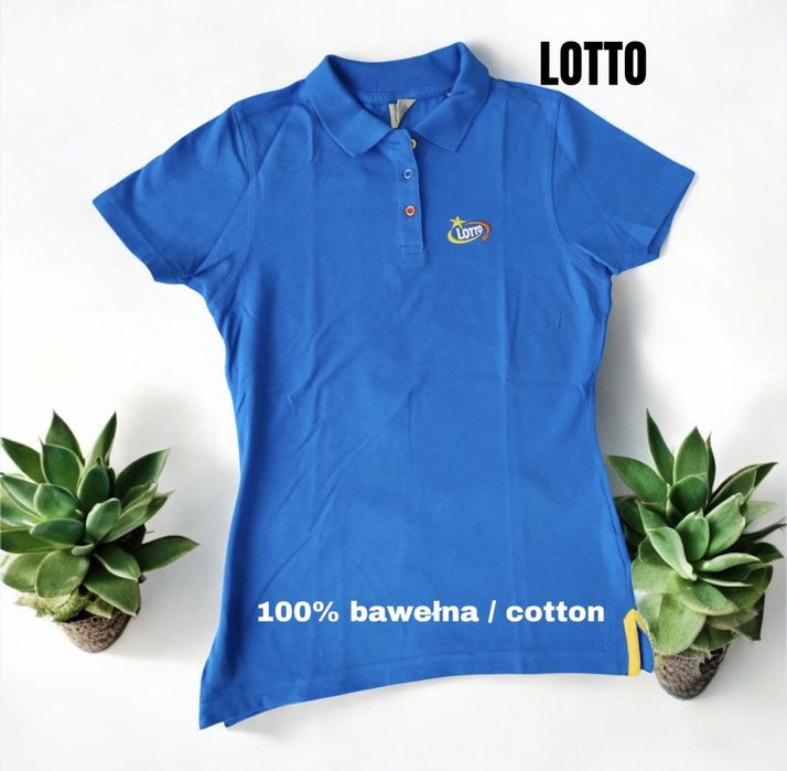 T-shirt polówka polo Lotto James Harvest Sportswear 100% bawełna S