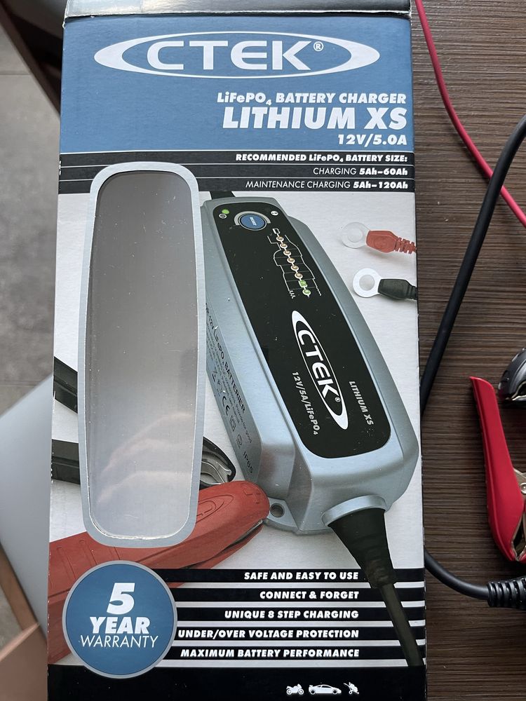 Ładowarka Cetek Lithium XS  LiFe PO