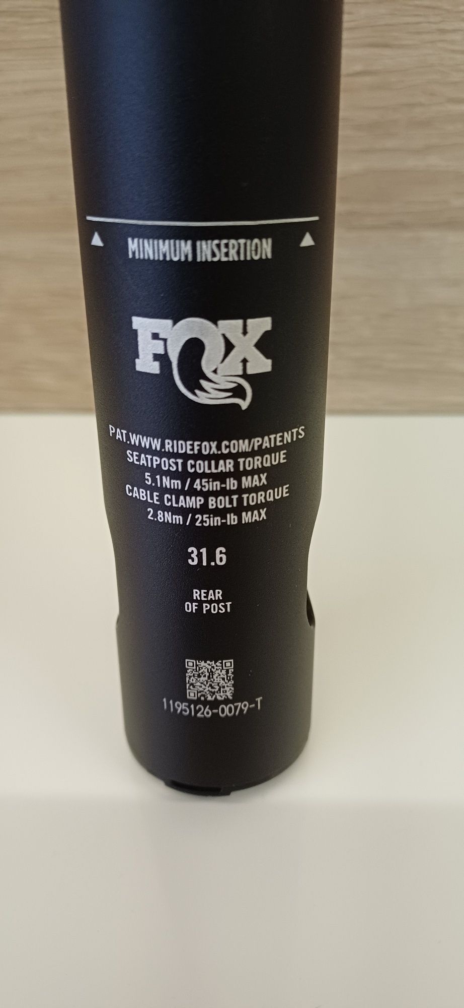 Sztyca regulowana FOX Transfer SL Performance Elite 31,6