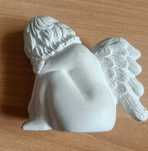 Figurka dekoracyjna Aniołek gipsowy 11 cm