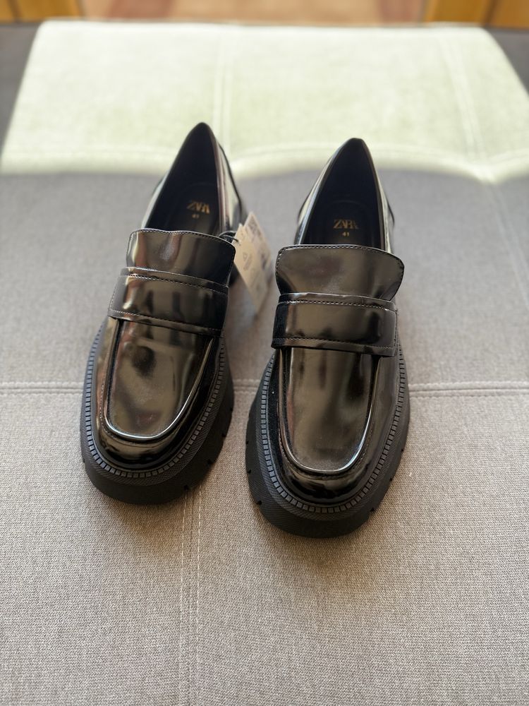 sapato preto novo ZARA tamanho 41