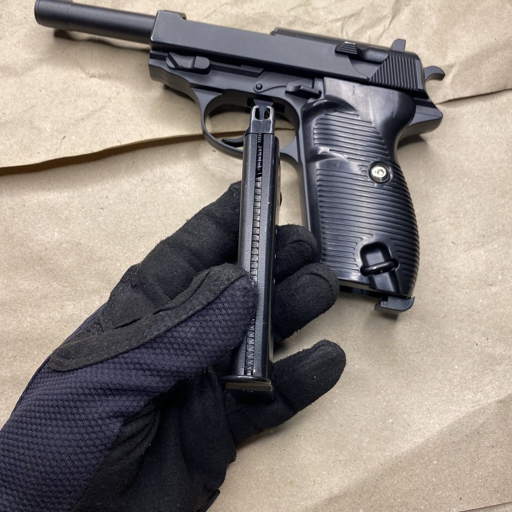 Пістолет металевий Whalter P38 - Galaxy G21 ( іграшка )