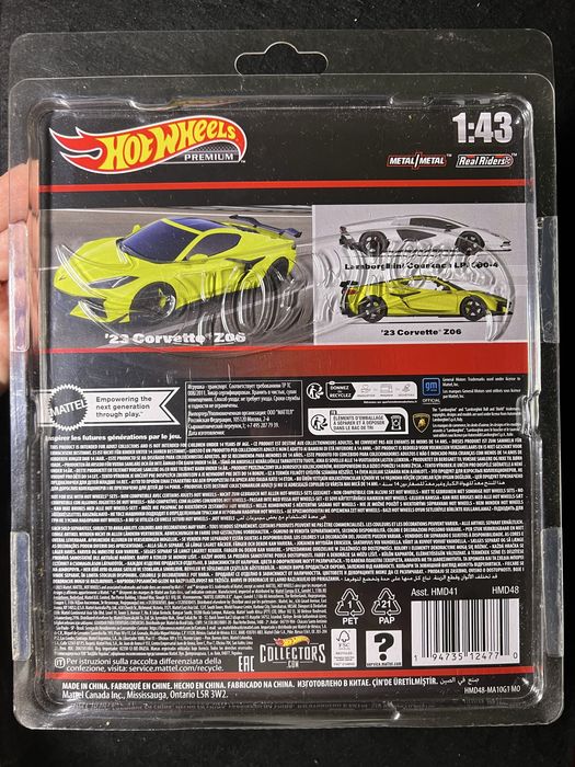 Hot Wheels Premium 1:43 (‘23 Corvette Z06)