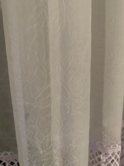 Firanka woal kreszowany