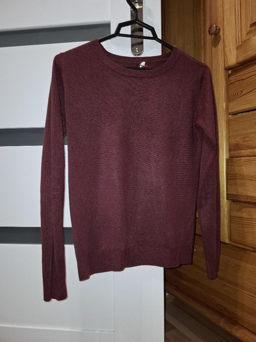sweterek burgund