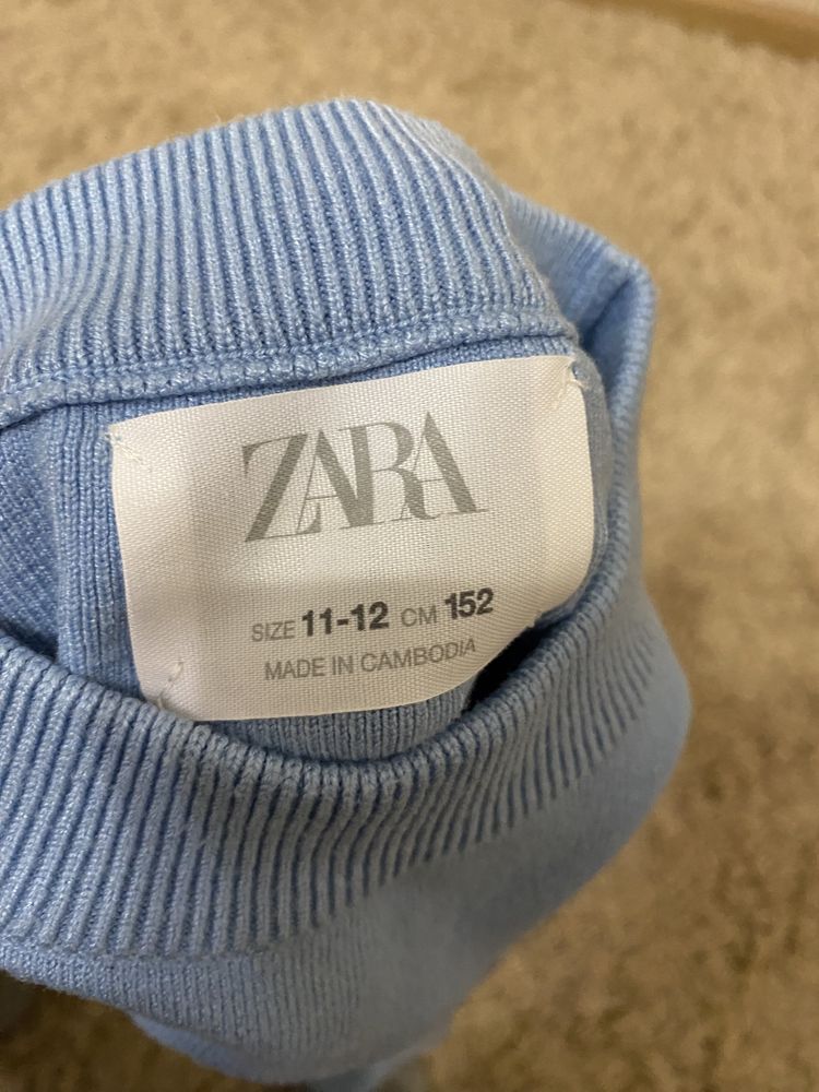 Укорочений светр zara 152см б/у