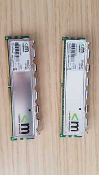 Kit Memória Mushkin 2x 1Gb DDR2 800Mhz