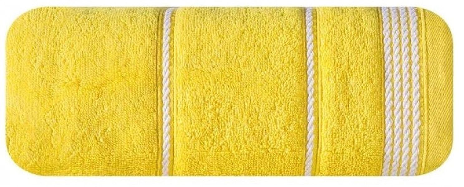 Ręcznik Kąpielowy 50x90 Bawełna MARI 500g Żółty
