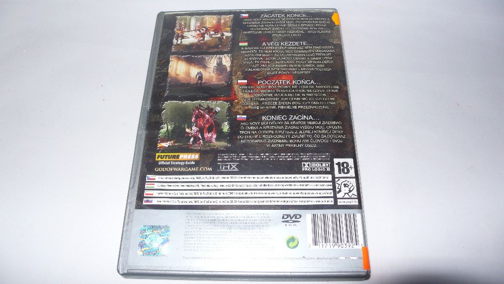 Gra do PS2 / Playstation2 / God of War II / unikat / stan bdb /