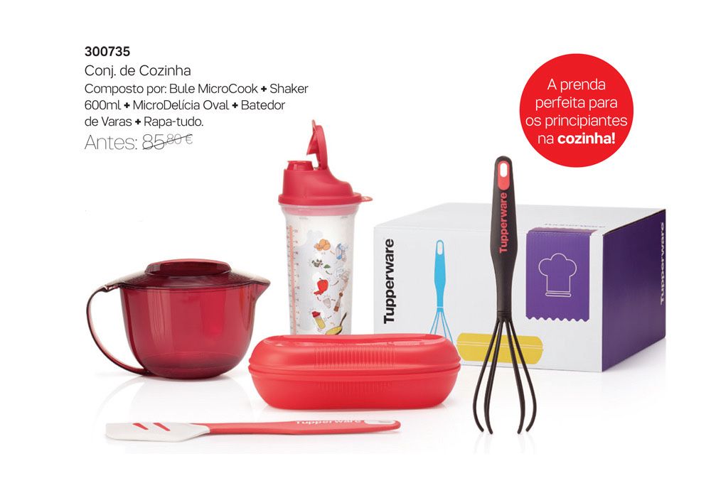 Conjunto de cozinha tupperware