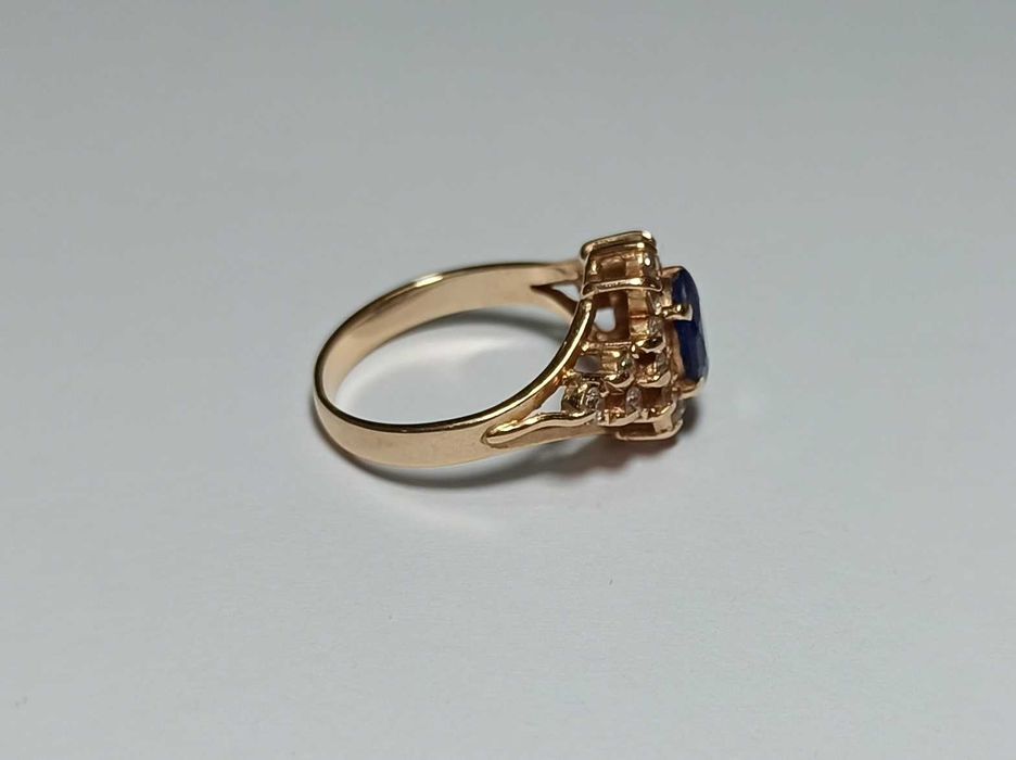 Złoty pierścionek 2,99g 585 14K g Nowy Lombard Raków