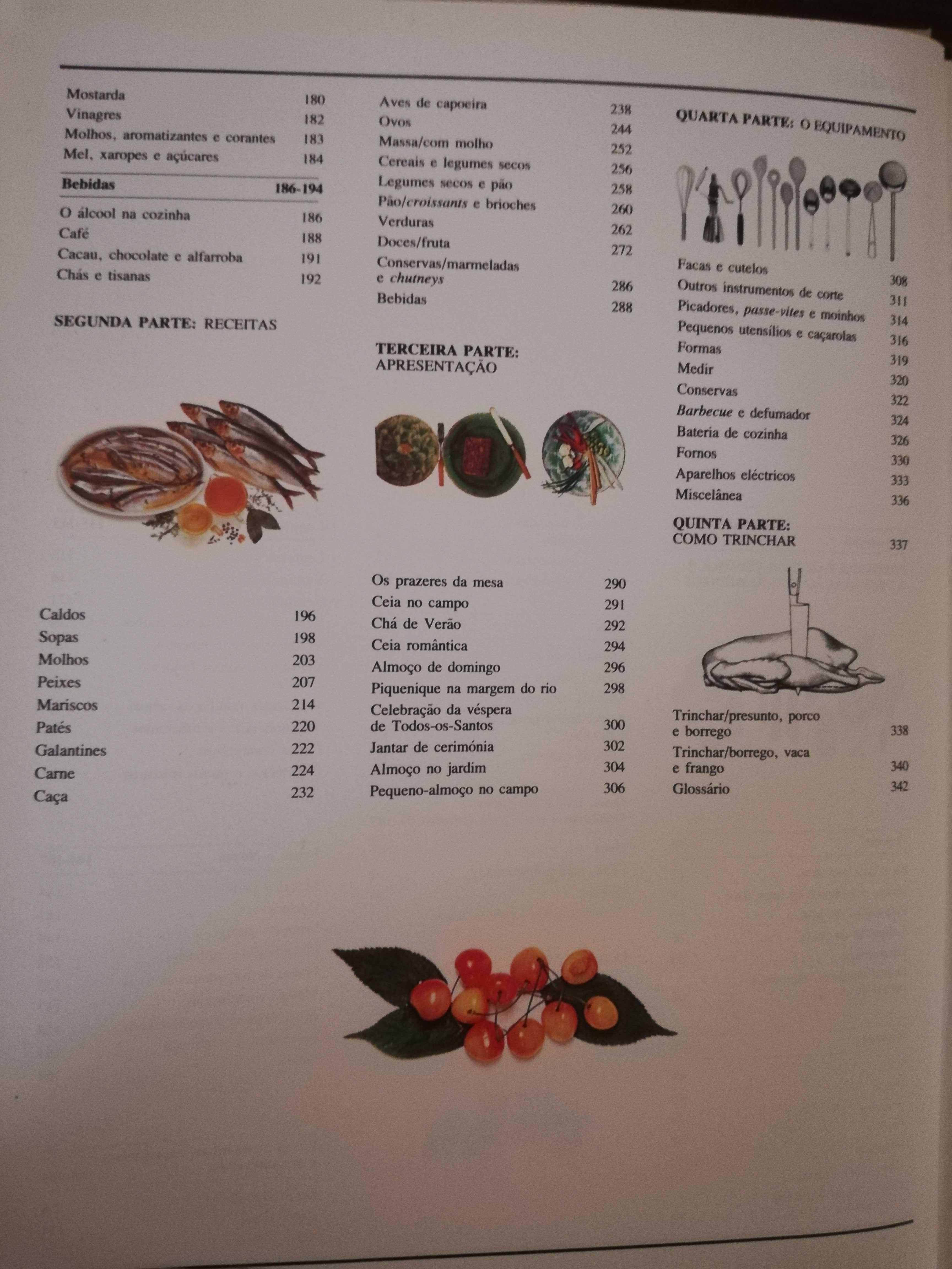 O grande livro ilustrado da culinária