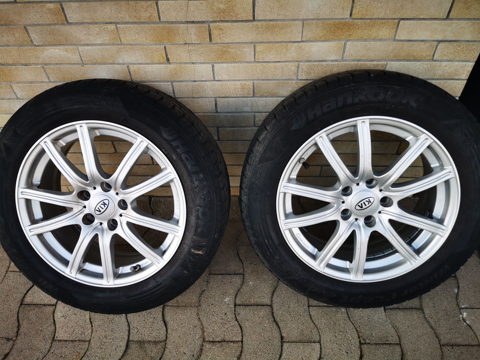 Koła oryginalne Kia 5x114,3 17" alufelgi opony 215/60