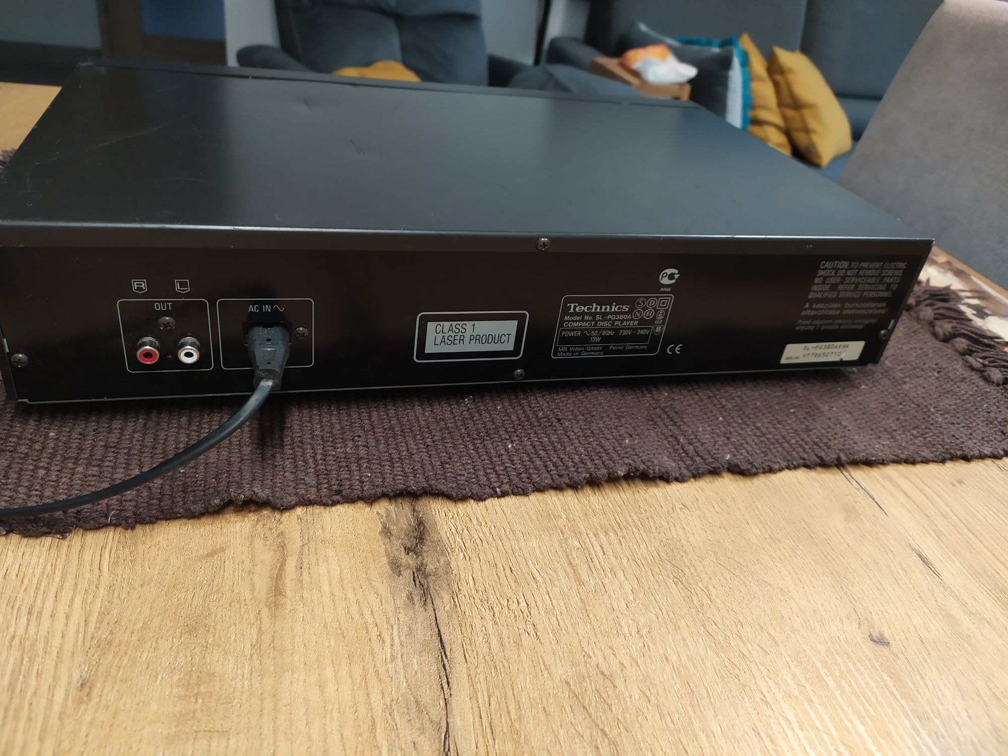 CD Technics SL PG 380A