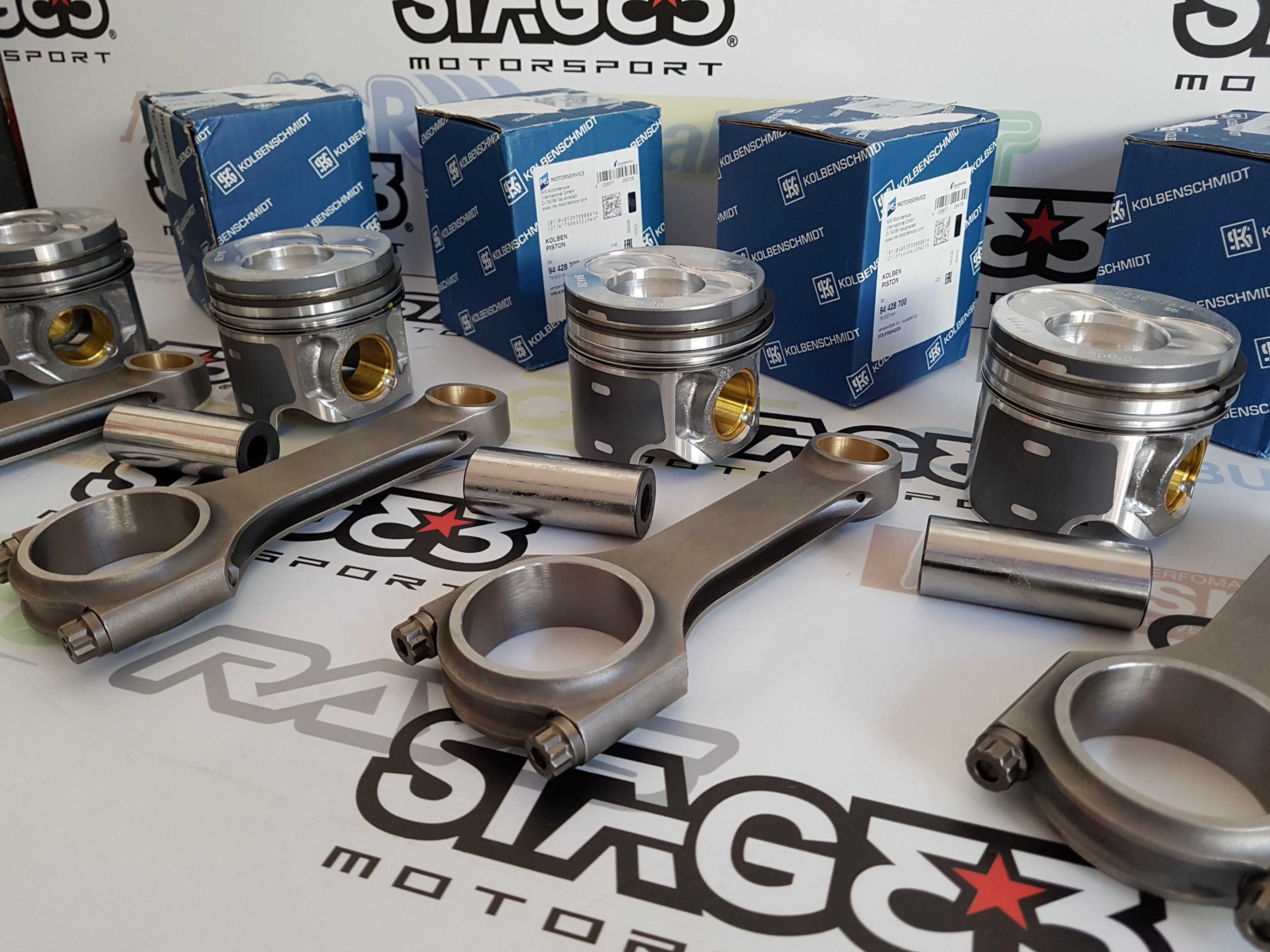 Set de Pistons KS 1,9 2,0 TDI ASZ Ibiza 6L Leon 1M Audi A3 130cv 150cv