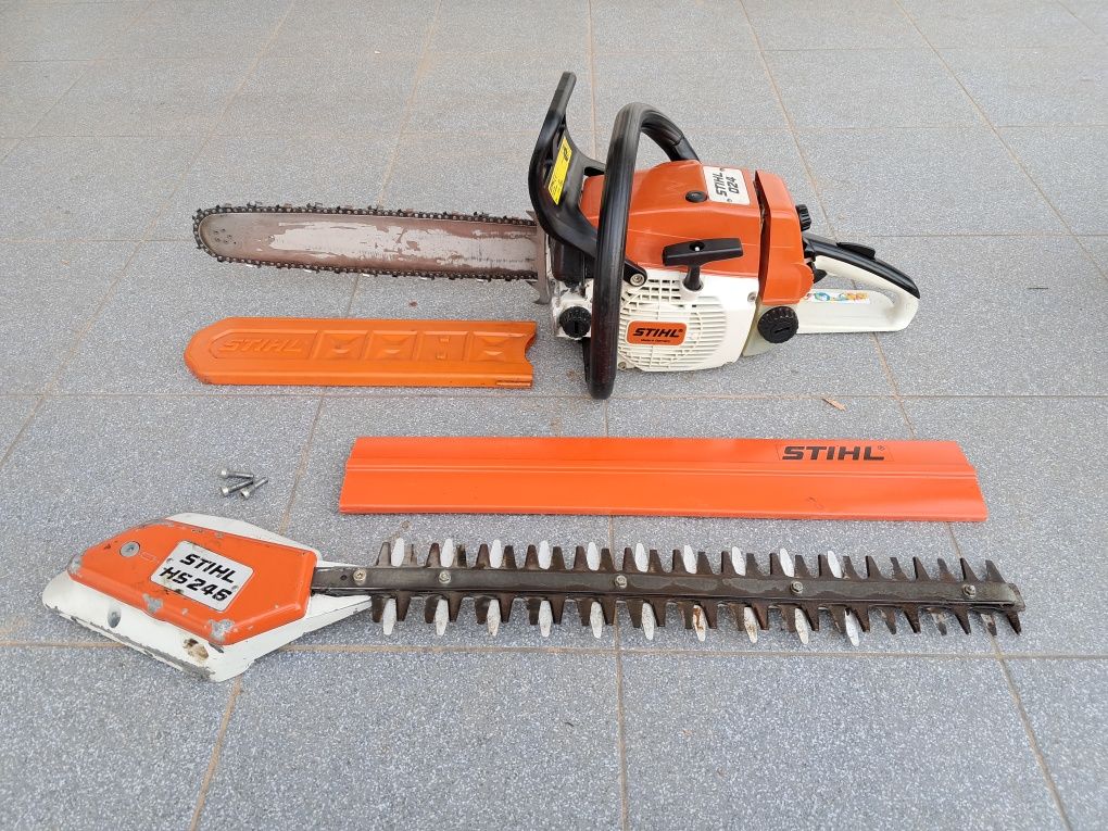 Piła spalinowa + nożyce STIHL 024 3.1KM hs246 igła stan professional