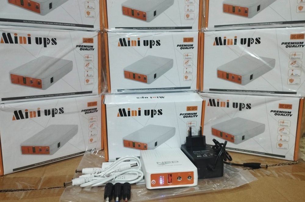 Mini UPS для роутера + Powerbank для гаджетів