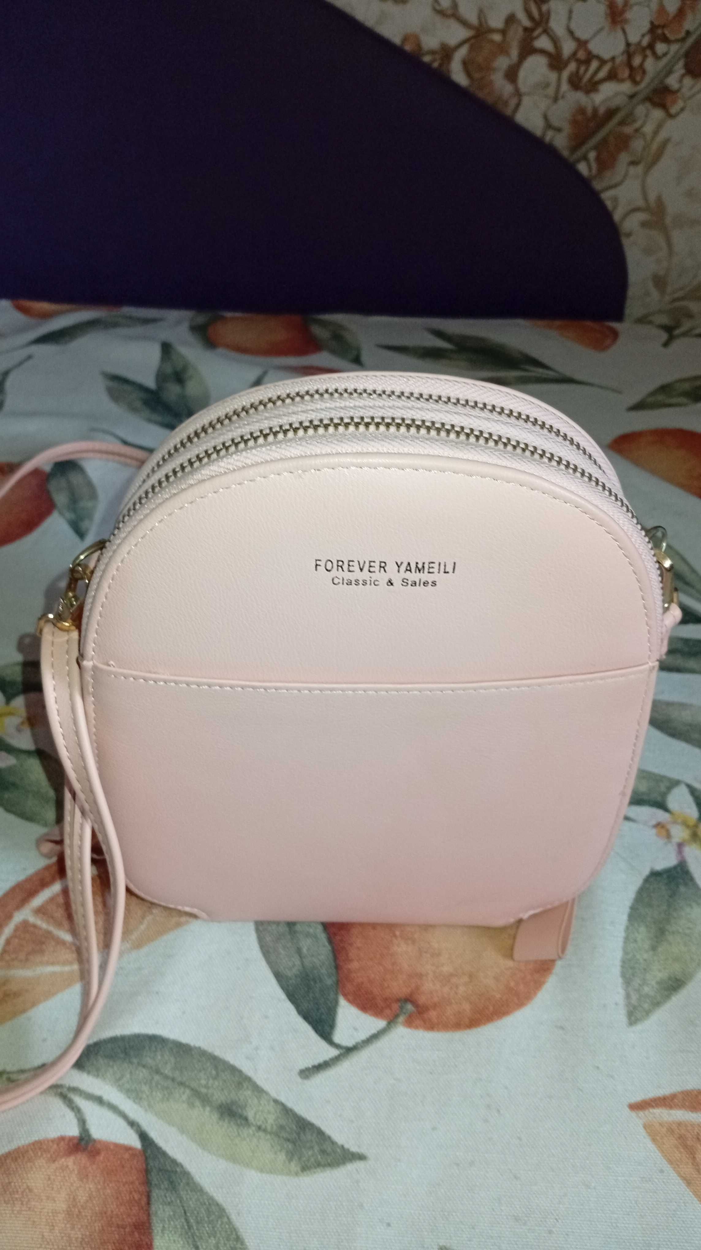 Сумка підліткова дитяча Forever Yameili Pink (ніжно-рожева)
