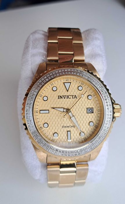 WoW Женские часы Invicta Elite Diamond с бриллиантами 0.76 Carat