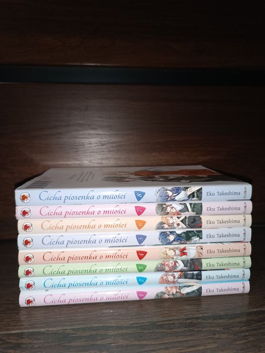 Manga Cicha piosenka o miłości 1-8 tomy Zestaw Komplet