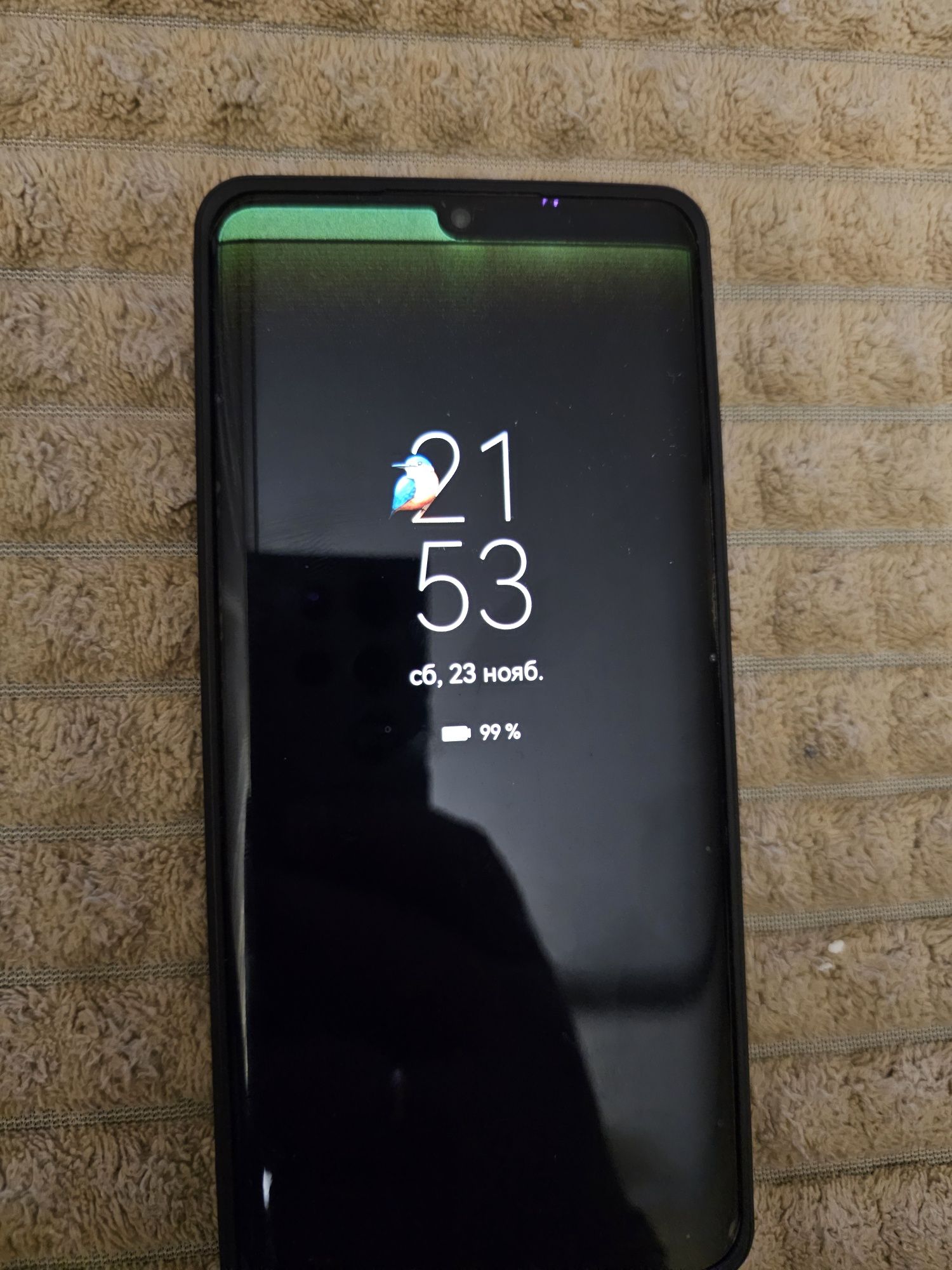 Huawei p30pro 6/128   нюанс с экраном