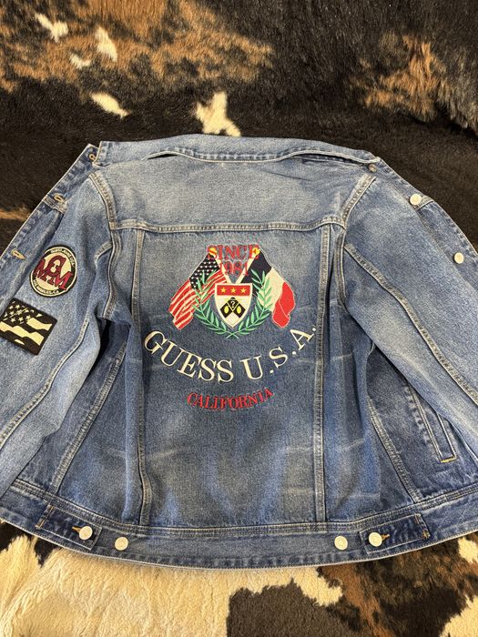 джинсова куртка Guess Dillon M2BXN1 D2IB0, розмір M (48)