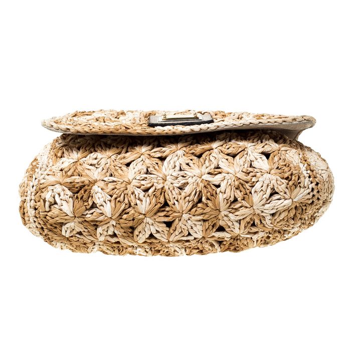 Сумка з рафії miss charles від dolce & gabbana (оригінал)