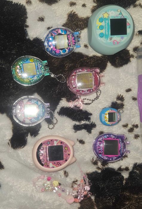 Lote de Coleção Tamagotchi (Meets, Punirunes, Connections)