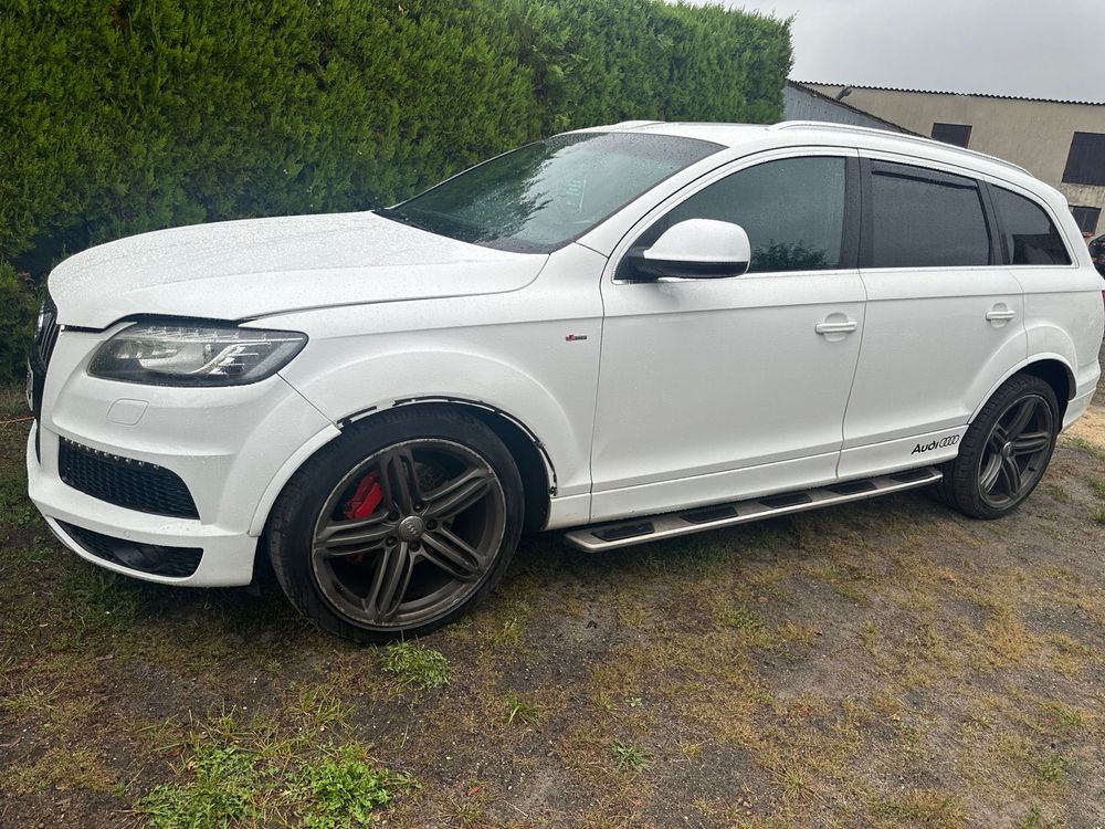 2010 Audi q7. 3.0 tdi S line Bialy Auto Anglik