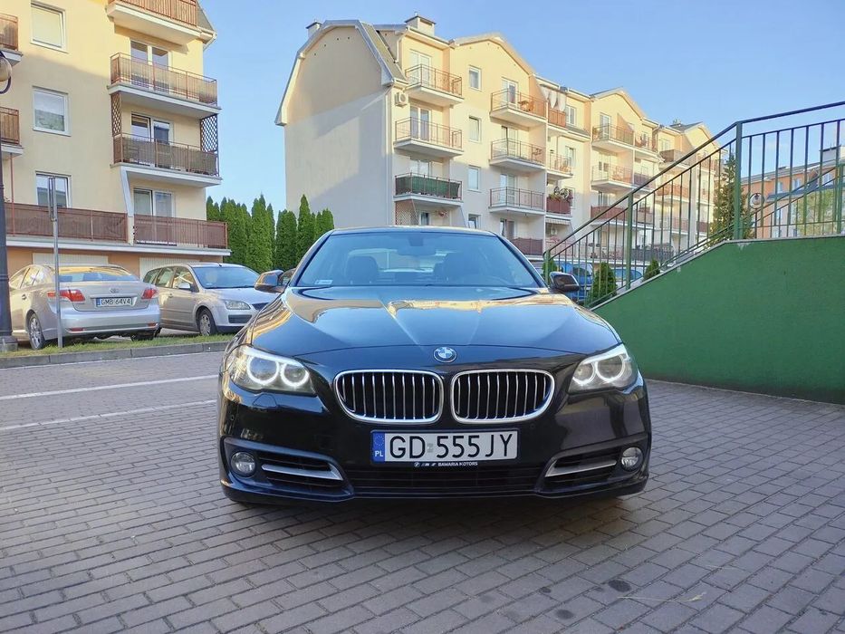 BMW Seria 5 BMW F10 LCI, 520D XD, Bezwypadkowy, Serwisowany, Stan BDB, Salon PL