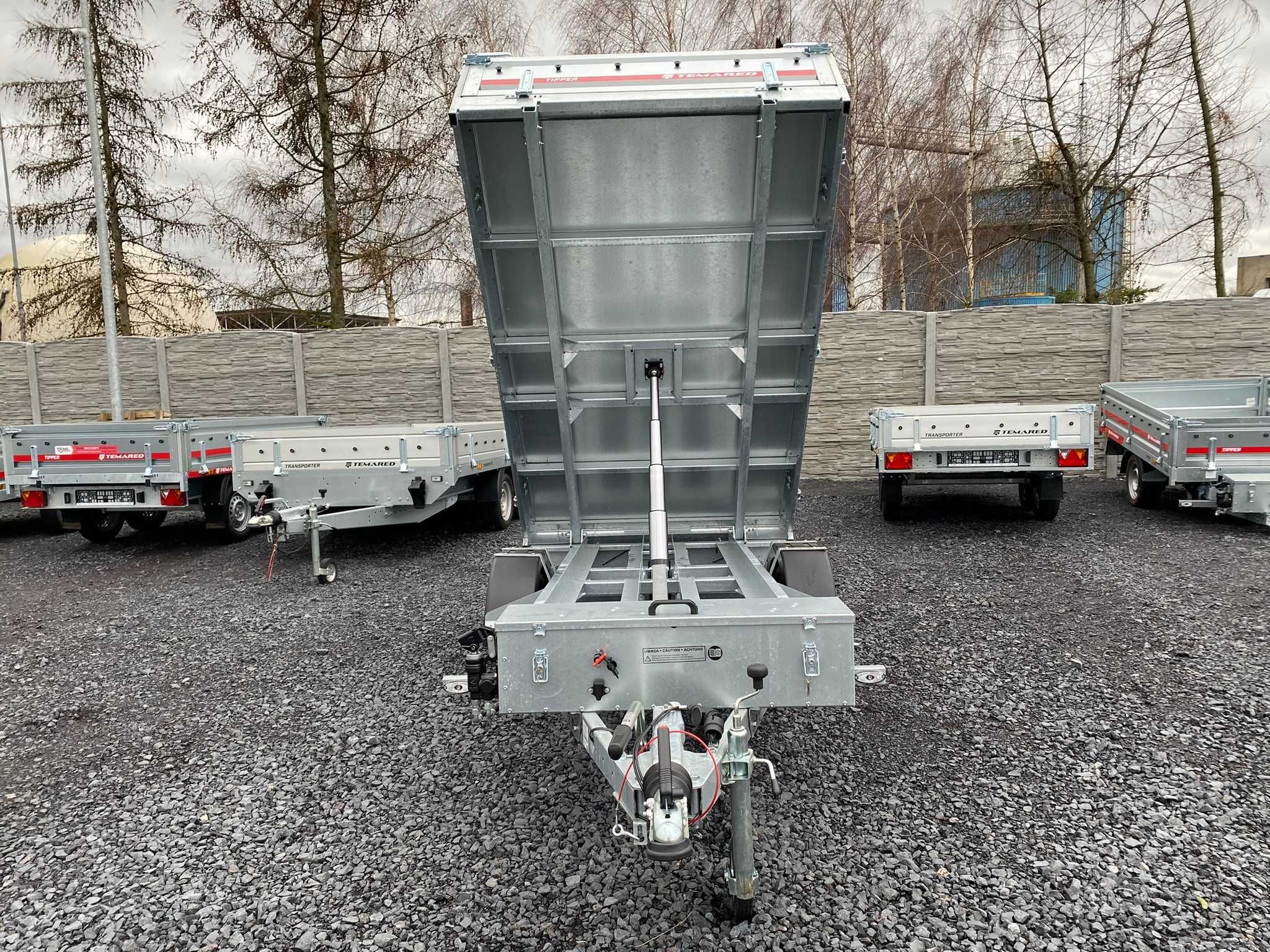 Temared ELEKTRYCZNA WYWROTKA kiper 253x152cm 1300KG dostawa RATY MOCNA